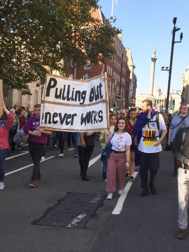 Anti Brexit Signs