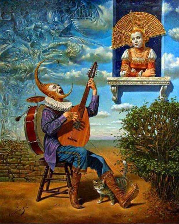 художник Michael Cheval -18