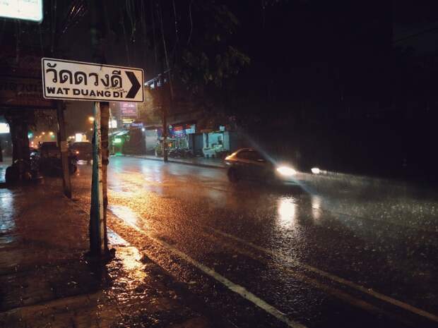 Путешествие по Таиланду, Чиангмай: Конец мая — начало сезона дождей