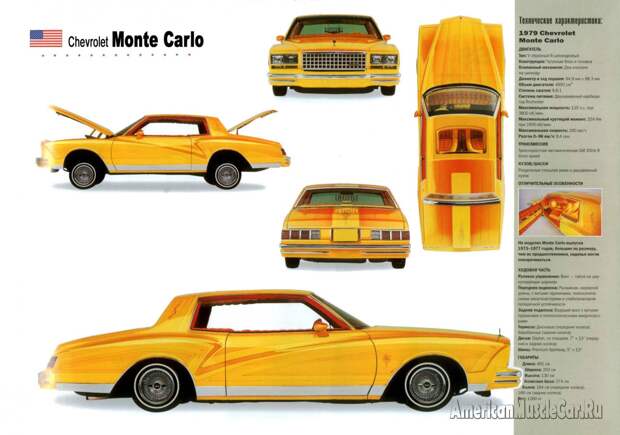 Chevrolet Monte Carlo 1979 poster