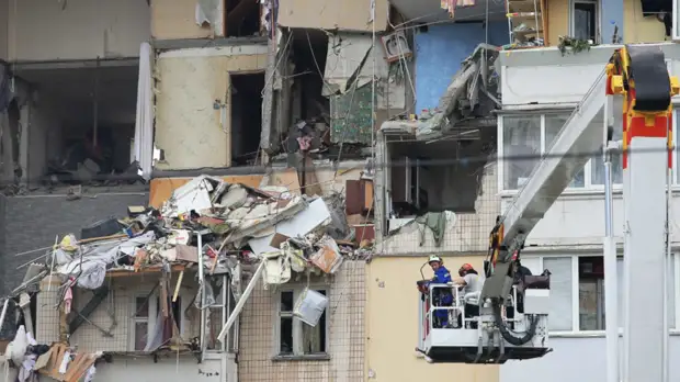 Число жертв взрыва в доме в Киеве возросло до пяти