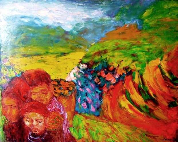 Невероятные картины. Вьетнамский художник. Tran Tuan Tran Tuan