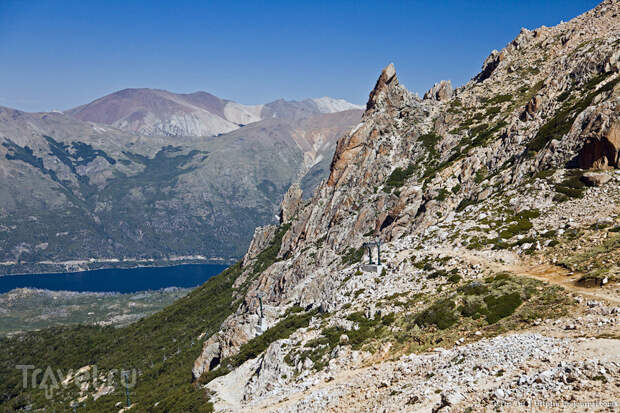 Гора Серро-Катедраль рядом с Барилоче, Аргентина / Фото из Аргентины