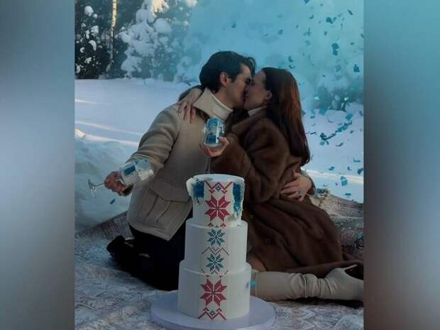 Лерчек и ее жених-аргентинец провели гендер-пати и узнали, что ждут мальчика