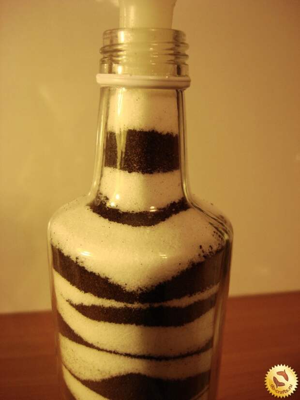 Бутылка с солью своими руками 21