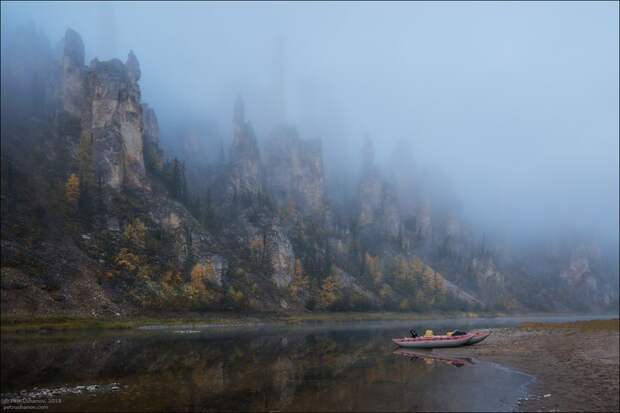 Якутия - Замки реки Синей путешествия, факты, фото