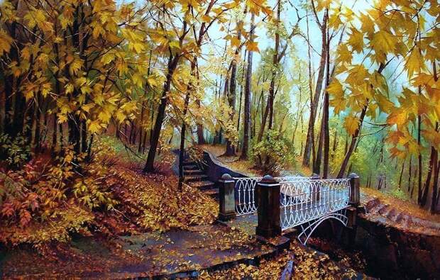 Осень в картинах русских художников изобразительное искусство, картины, русские художники, художники