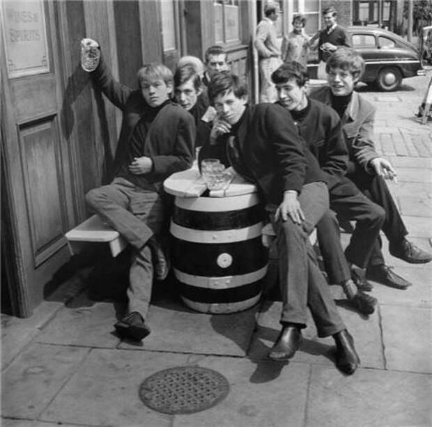 Группа The Rolling Stones в 1963 году