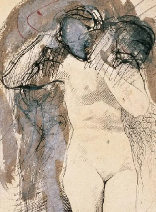 Обнаженная женщина с головой на плече. Огюст Роден. | Фото: michelkoven.wordpress.com. Обнаженная женщина с головой на плече. Огюст Роден. | Фото: michelkoven.wordpress.com.