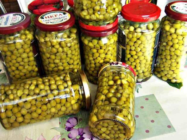 Консервирование зеленого горошка в домашних условиях на зиму