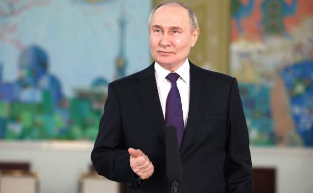 Владимир Путин, из вчерашнего в Узбекистане