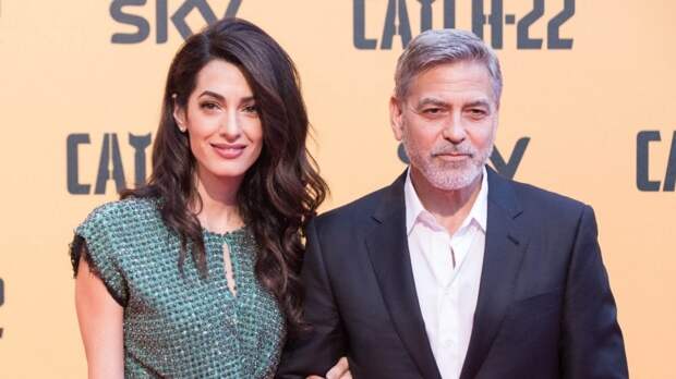 Джордж Клуни не подтвердил слухи о беременности своей жены Амаль