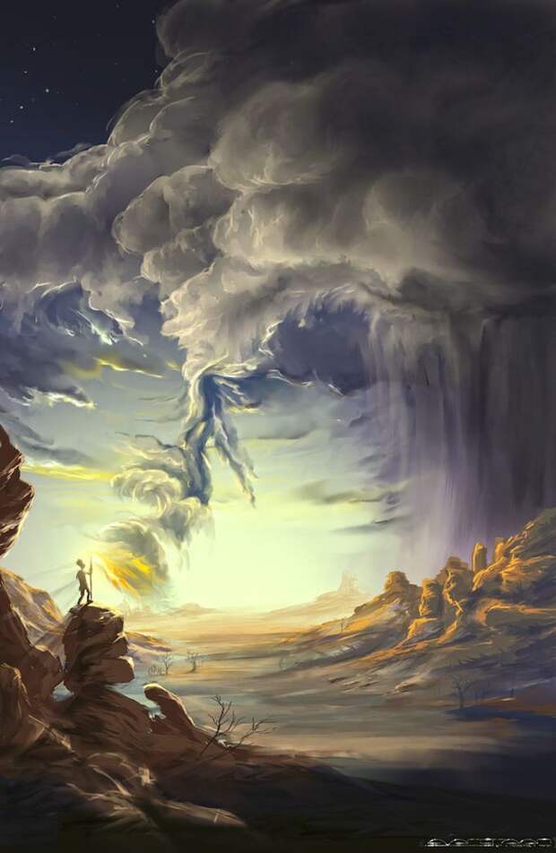 Сказочные небеса от Александра Роммеля