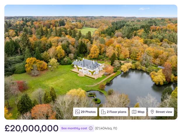 Хочет 1,3 миллиарда: как бывшая жена Березовского пытается продать его дом в Лондоне