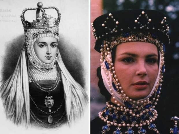 Прекрасные дамы прошлого и актрисы, которые сыграли их в фильмах и сериалах