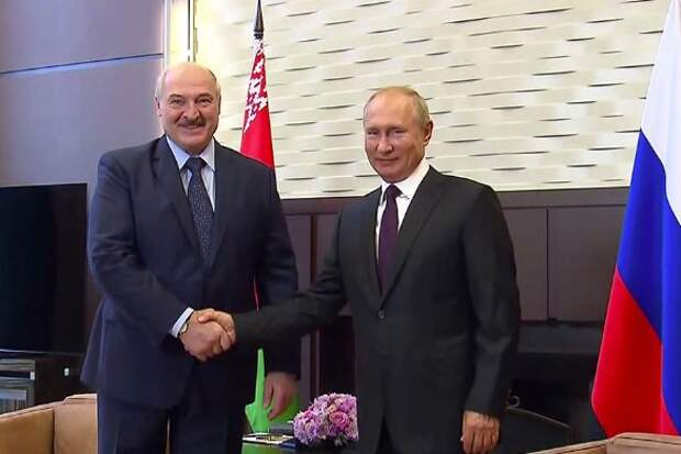 Александр Лукашенко и Владимир Путин. Фото: Kremlin Pool/via Globallookpress.com/www.globallookpress.com