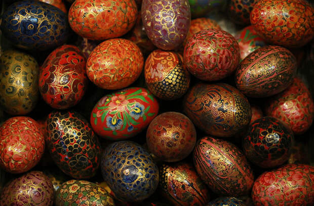 Они всей страной красят яйца на Пасху египет, закон, люди, правила