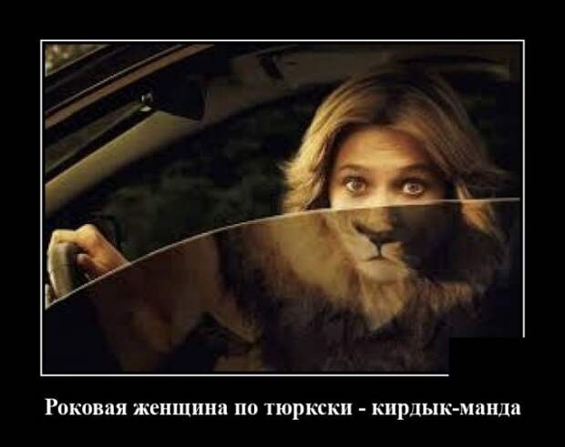 Демотиватор про женщину