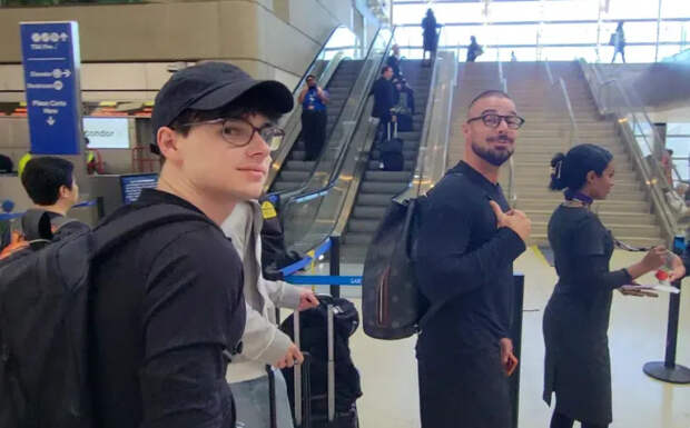 Рики Мартин с сыном Валентино