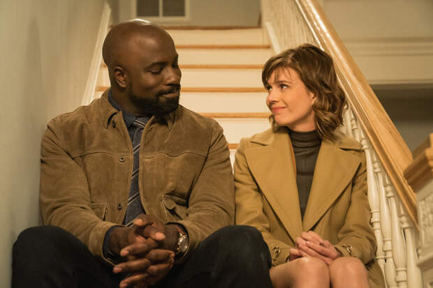 Mike Colter and Katja Herbers, Evil | Photo Credits: Elizabeth Fisher, CBS