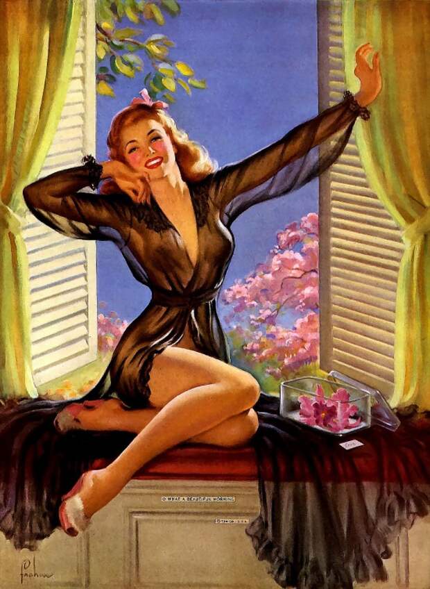 художник Арт Фрам (Art Frahm) пин-ап – 36