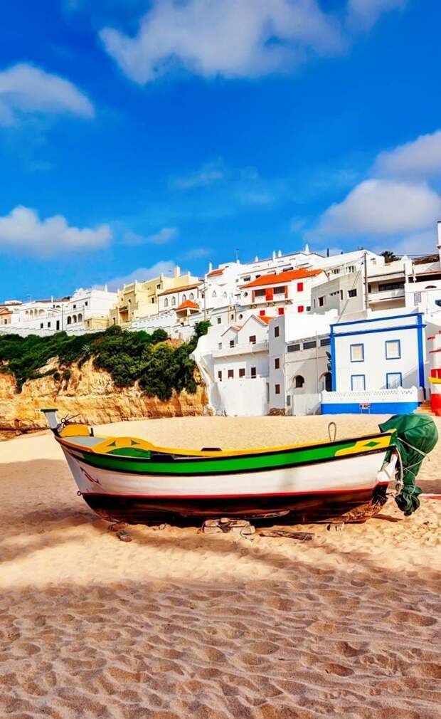 A Beautiful View of Carvoeiro city in Southern Portugal | 32 Stupendous Places in Portugal every Travel Lover should Visit