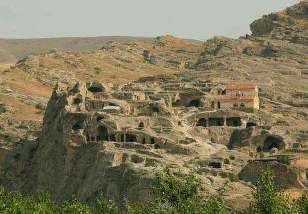 Уплисцихе мистическая крепость бога в Грузии 