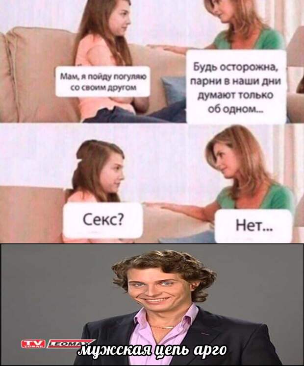 Мужская цепь арго мем