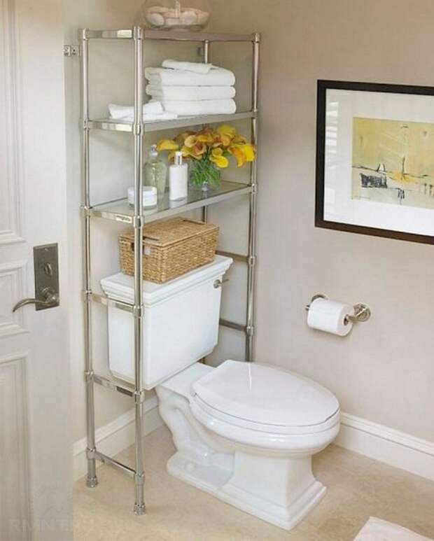 Места хранения в ванной комнате — вдохновляющие идеи фото