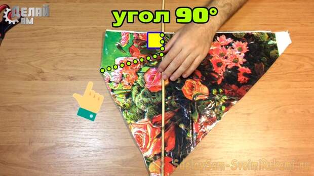 Воздушный змей из пакета