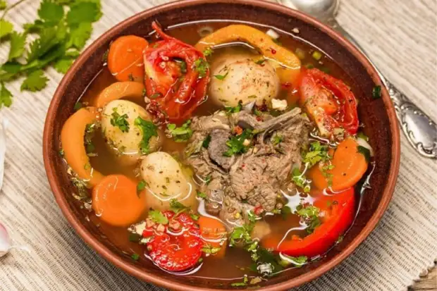 Шурпа по-татарски