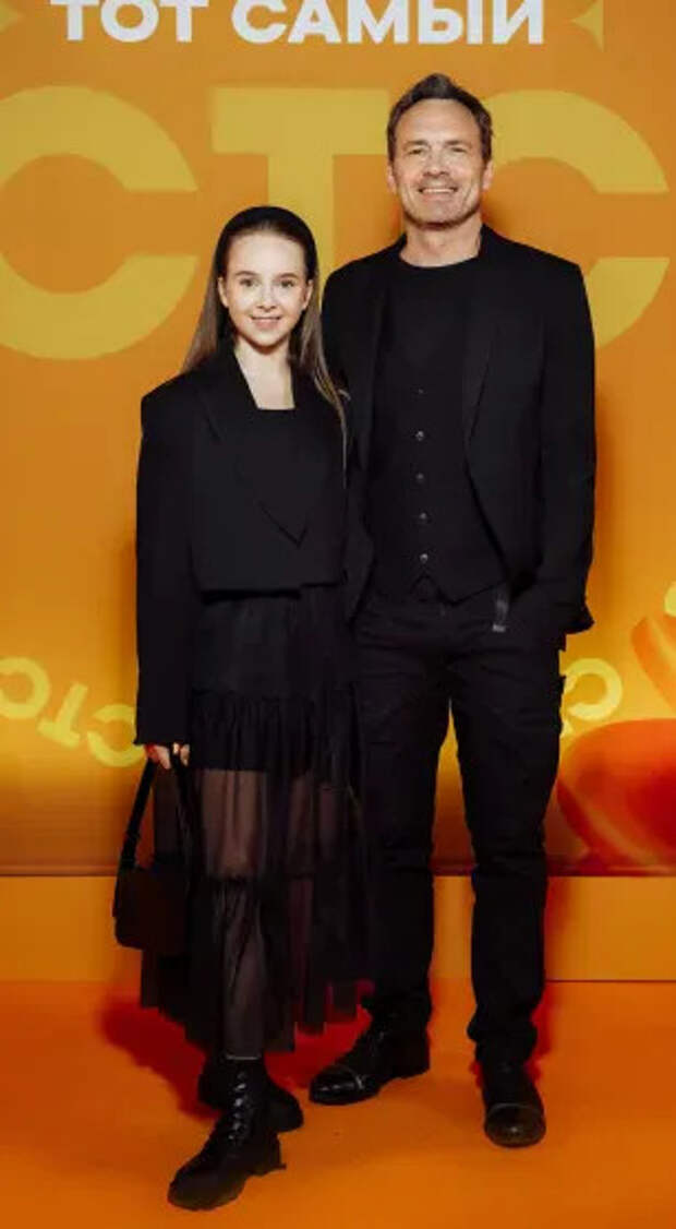 Виктор Васильев с дочерью от Анны Снаткиной