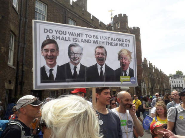Anti Brexit Signs