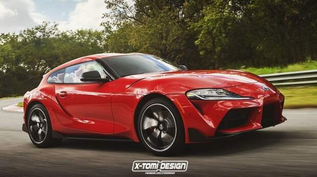 На штамповках и без крыши: какой может быть новая Supra Supra, toyota, toyota supra, авто, автодизайн, автомир, автомобили, купе