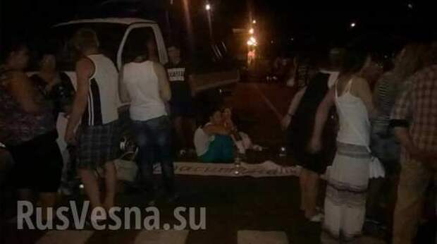 Беспорядки в Николаеве продолжаются: ночью подожгли военкомат, днем снова перекрыли мост в центре города (фото, видео) | Русская весна