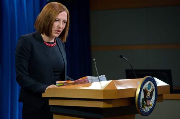 Представитель госдепартамента США Джен Псаки. Фото:  AFP
