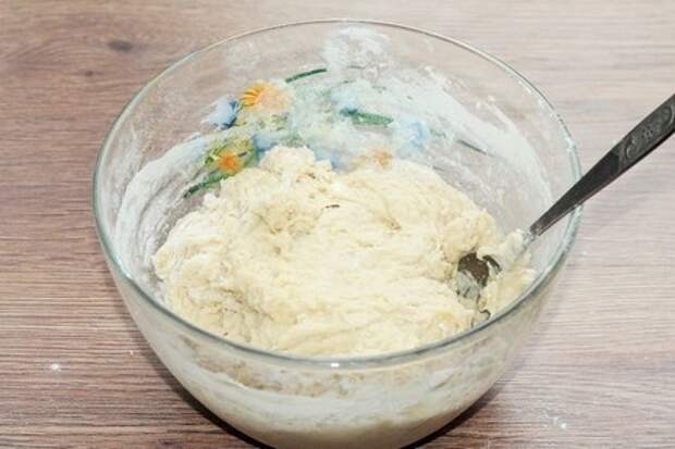 Закусочный пирог с мясом и стручковой фасолью: фото шаг 5