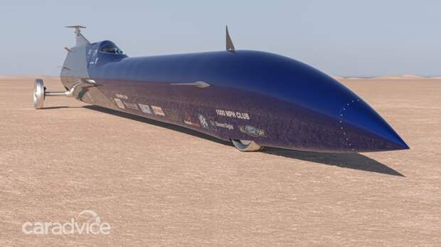 Aussie Invader 5R, мощностью 200.000 лошадиных сил, попытается установить рекорд наземной скорости в 2022 году