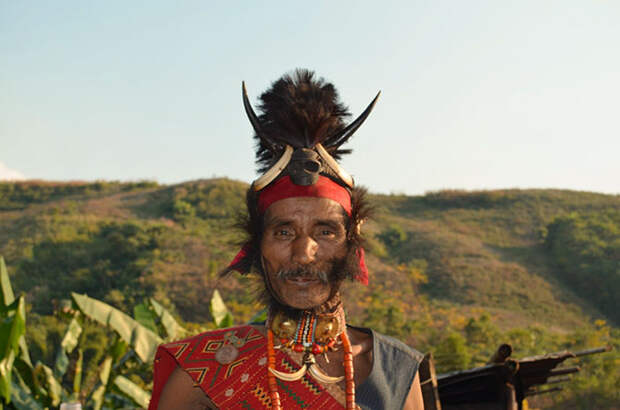Племя Коньяк в Индии
