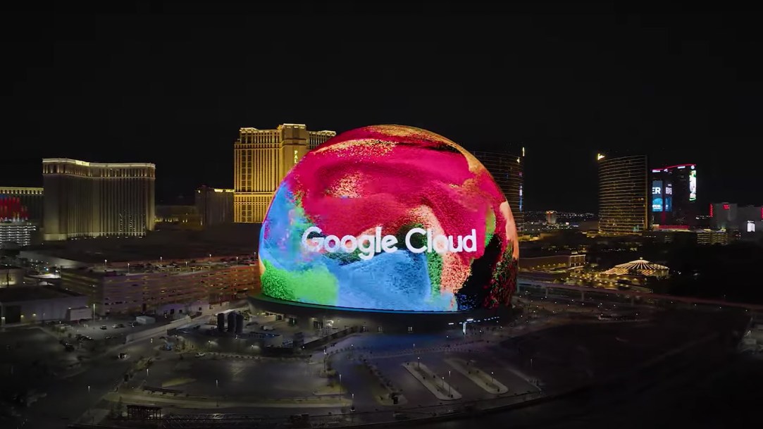 Google The Sphere Las Vegas