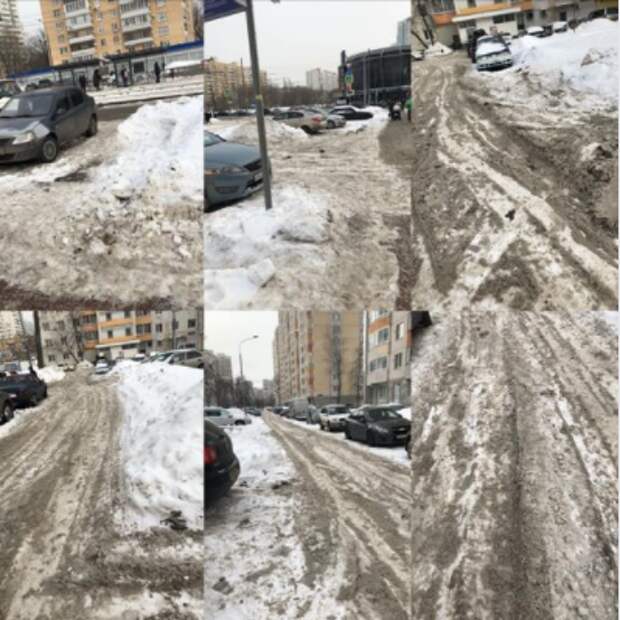 По просьбе жителей на Полярной очистят проезжую часть от снега