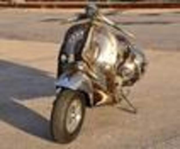 Vespa в стиле стимпанк от Pulsar Projects