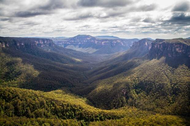 Blue Mountains, Сидней, Австралия горы, природа, фото, фотографии