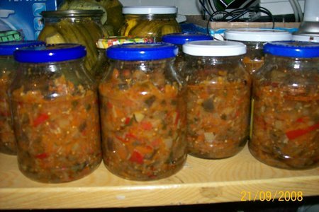 Икра баклажанно-кабачковая