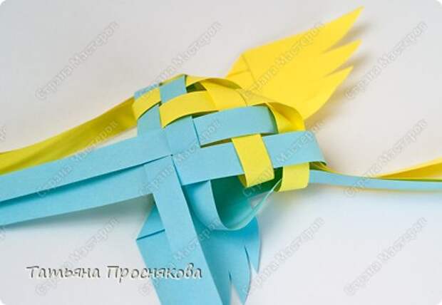 Мастер-класс Поделка изделие Плетение Плетёные птички Бумага фото 19