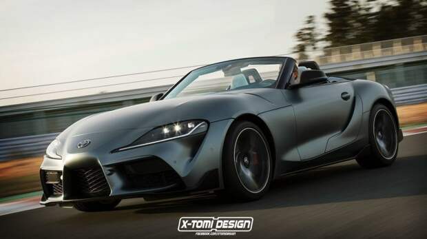 На штамповках и без крыши: какой может быть новая Supra Supra, toyota, toyota supra, авто, автодизайн, автомир, автомобили, купе