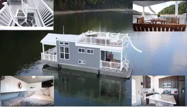 Необычный дом на воде спроектировала компания Harbor Cottage Households (США). Необычный дом на воде спроектировала компания Harbor Cottage Households (США).