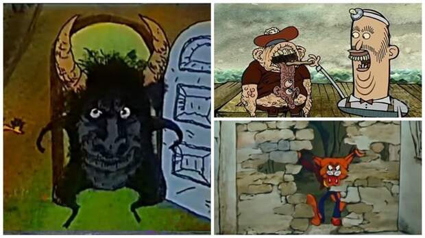 Самые ужасные мультфильмы из нашего детства