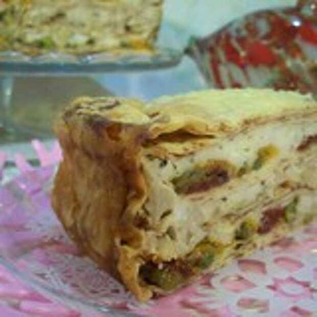 Блинный пирог "Широкая масленица"