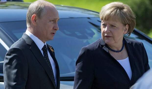 Букет цветов от Путина немецкие СМИ назвали оскорблением Меркель